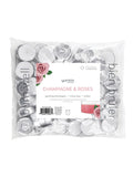 50 Champagne Roses Scented Tealight Candles