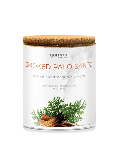 🎁 18oz Smoked Palo Santo Scented Jar Candles (100% off)