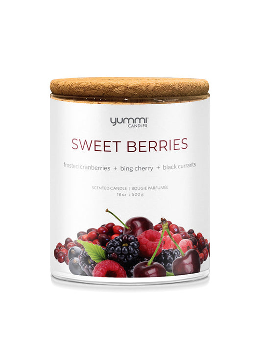 🎁 18oz Sweet Berries Scented Jar Candles (100% off)