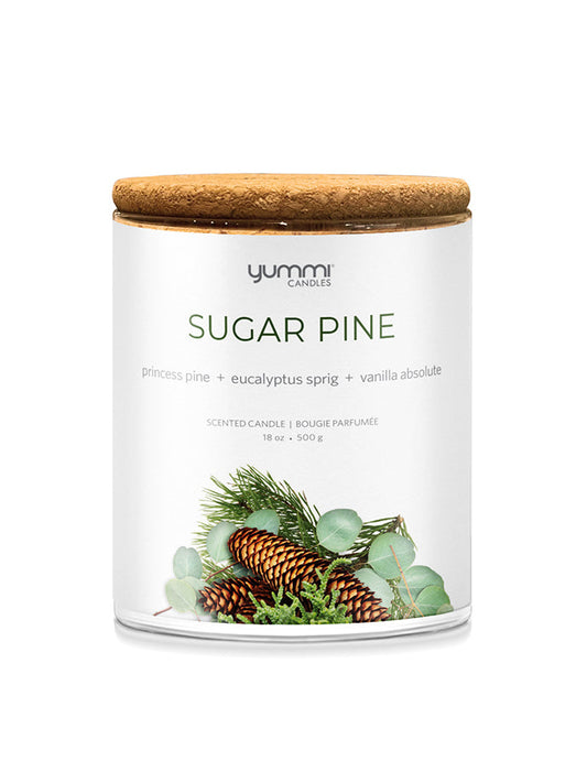 🎁 18oz Sugar Pine Scented Jar Candles (100% off)