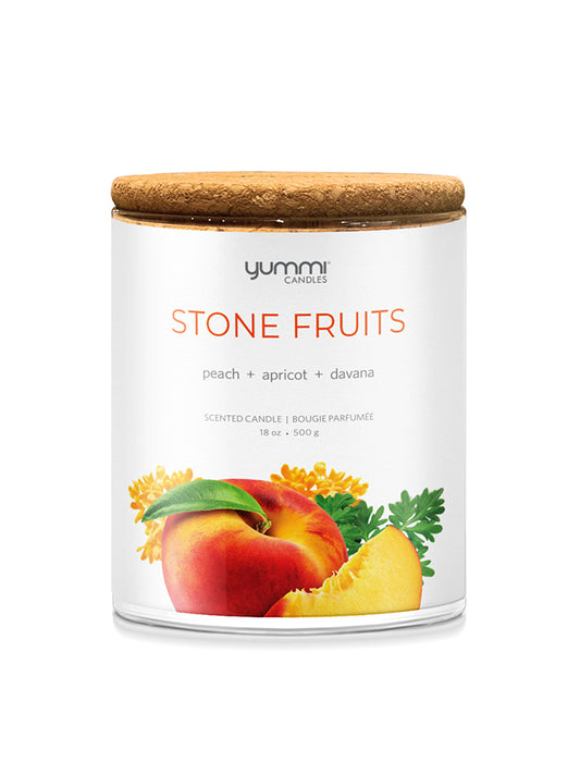 18oz Stone Fruits Scented Jar Candles