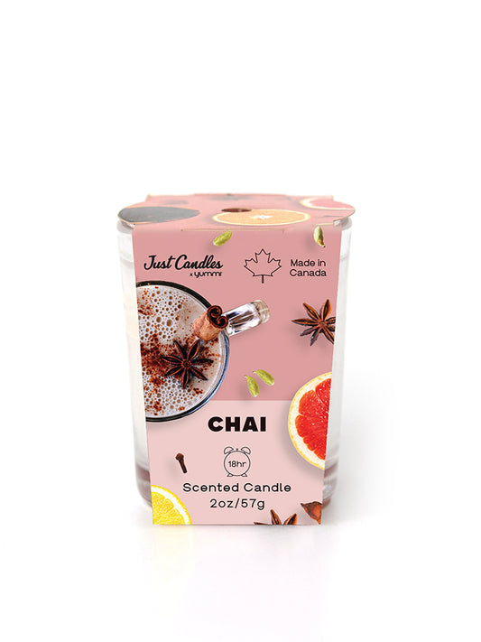 Just Candles 2oz Chai Scented Jar