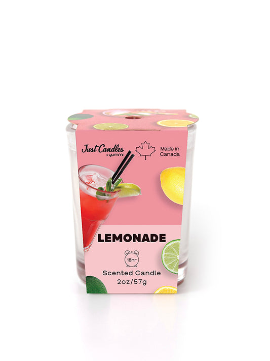 Just Candles 2oz Lemonade Scented Jar