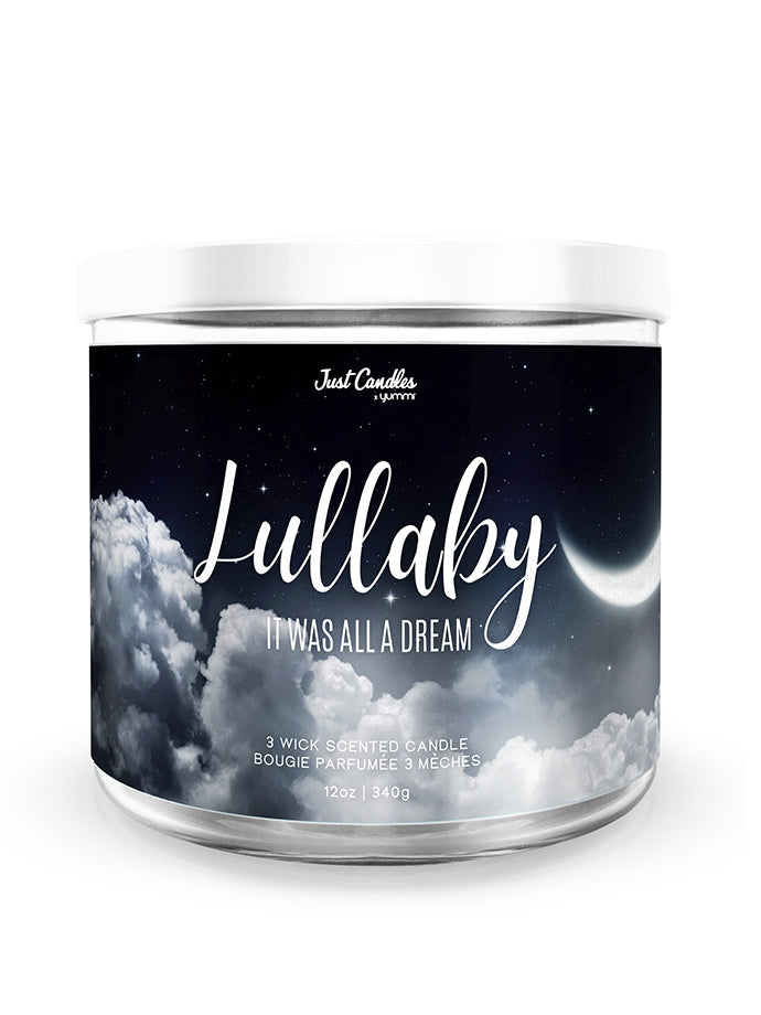 Just Candles 12oz 3-Wick Lullaby Scented Jar