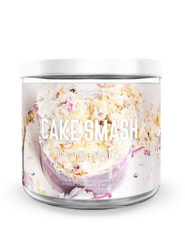 Yummi Candles - Just Candles 12oz 3-Wick Cake Smash Fairy Scented Jar