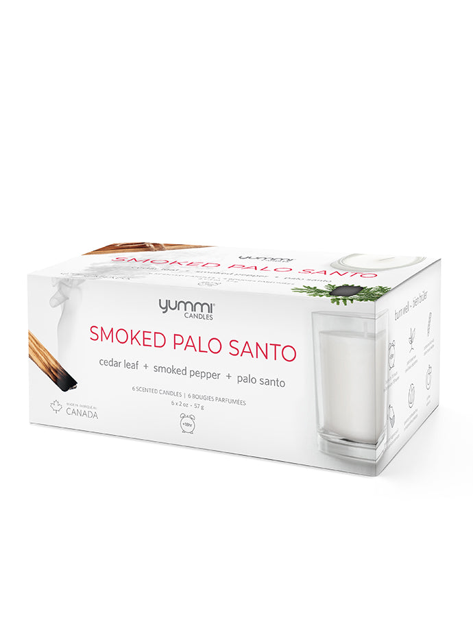 Bulk 2oz Smoked Palo Santo Scented Jar Candles