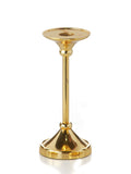 7" Gold Timeless Taper/Pillar Candlestick - each