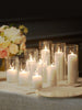 Yummi Candles - 12 Slim Pillar Candles and Cylinder Vases - Lifestyle - 2