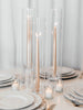 Yummi Candles - 12 Taper Candles, 12 Glass Chimneys and 12 Glass Taper Holders - Lifestyle - 3