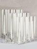 Yummi Candles - 12 Taper Candles, 12 Glass Chimneys and 12 Glass Taper Holders - Lifestyle - 4