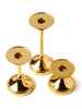 Yummi Candles - 12 Taper Candles and 12 Gold Timeless Taper Holders - Lifestyle - 2