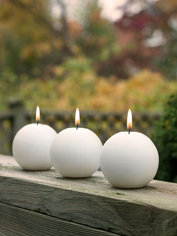 Yummi Candles - 2.8" Sphere / Ball Candles - Lifestyle - 2