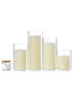 Yummi Candles - 16 Column Pillar Candles and Cylinder Vases - Lifestyle - 2