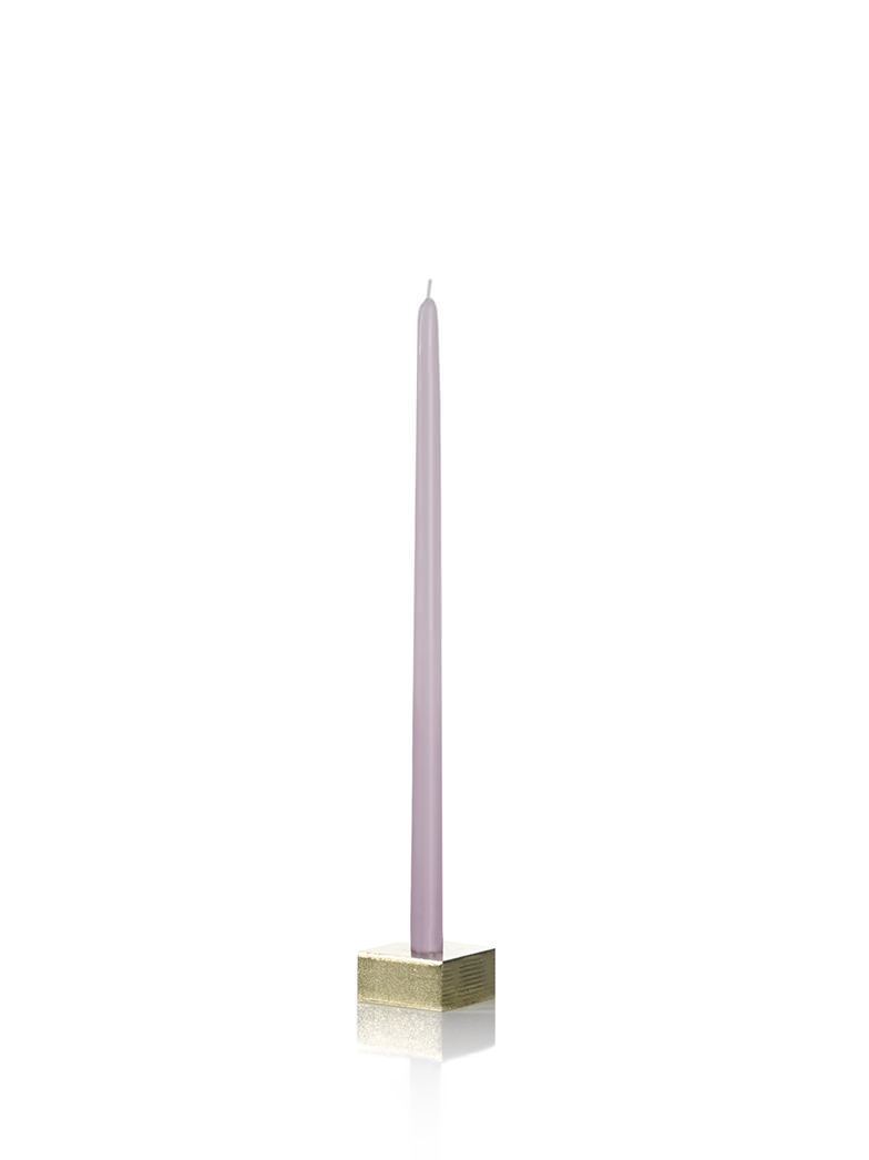 9" Tiny Taper Candles Light Rose