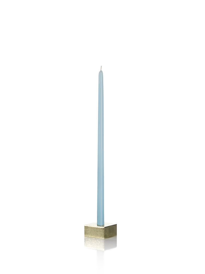 9" Tiny Taper Candles Robin Egg Blue