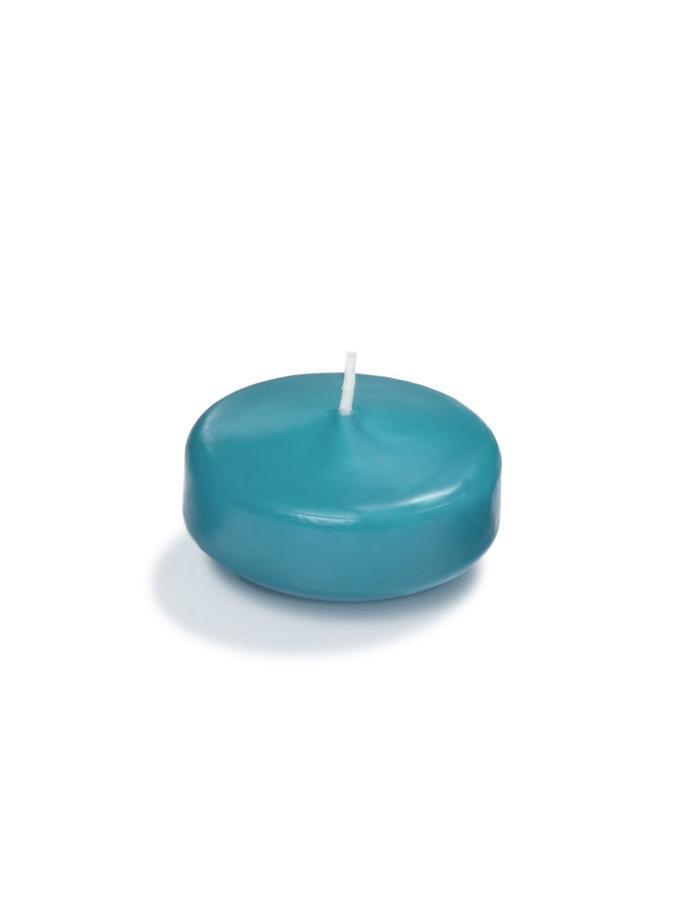 2.25" Floating Candles Turquoise