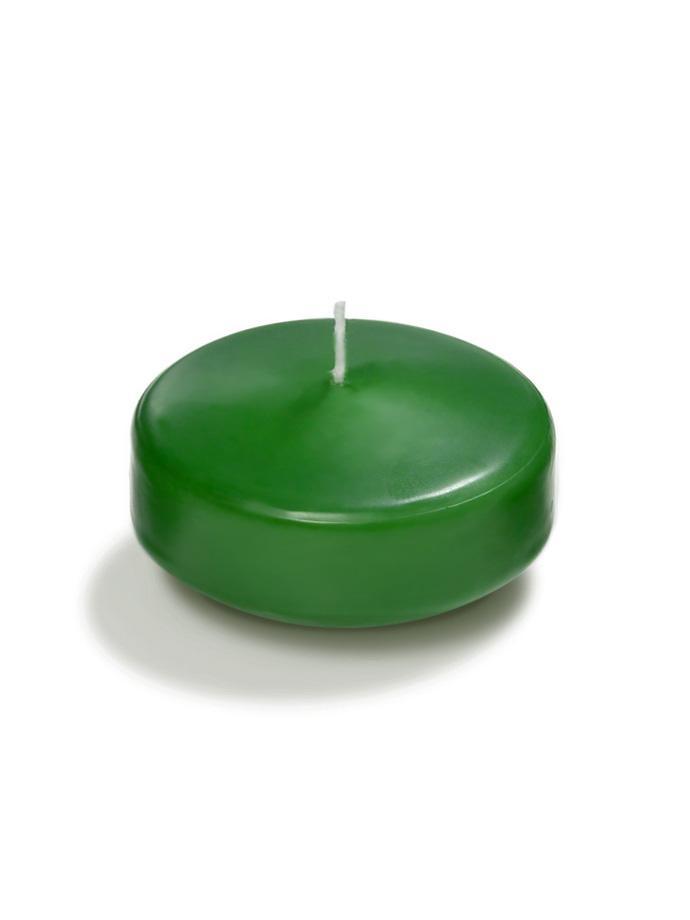 3" Floating Candles Hunter Green