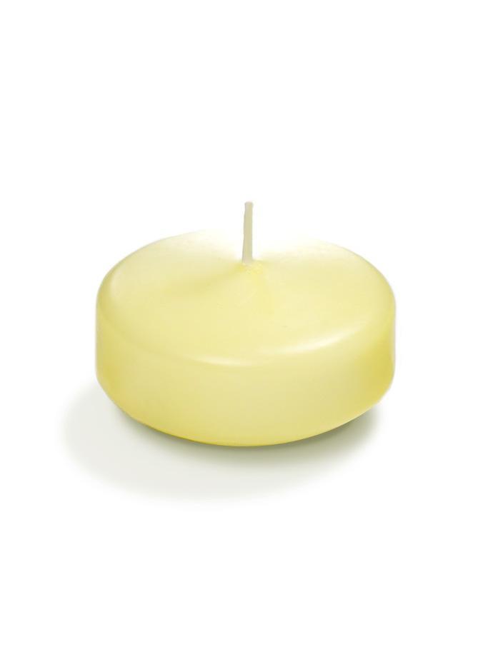 3" Floating Candles Buttercup Yellow