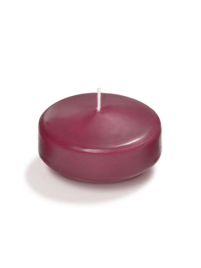 3" Floating Candles Raspberry