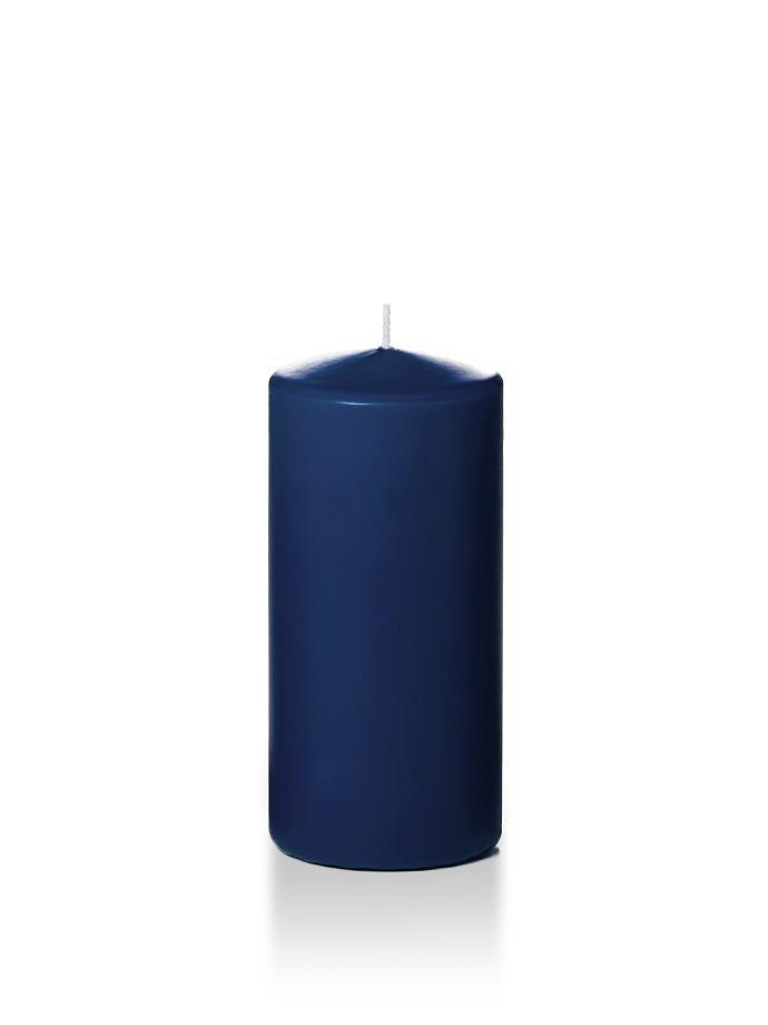 Navy Blue Candles