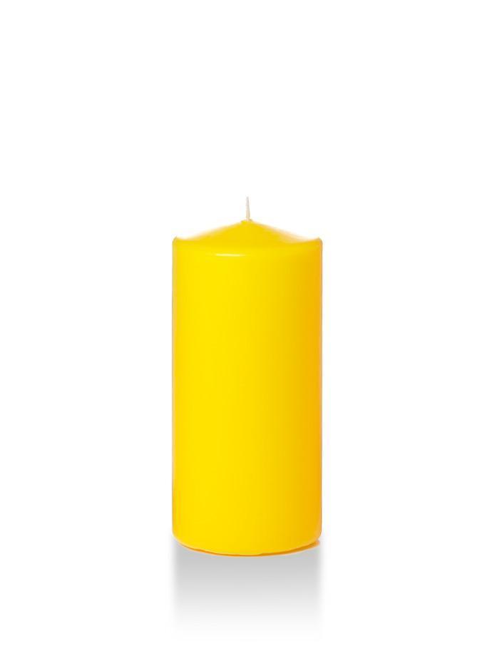 Bright Yellow Candles