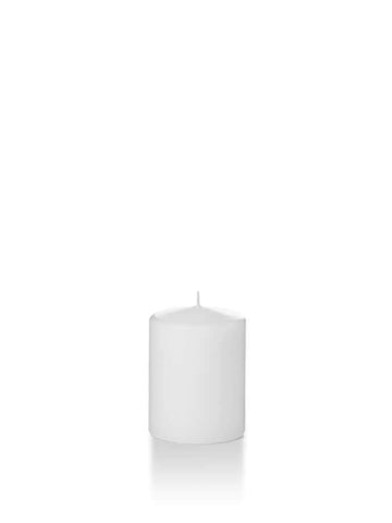 Yummi Candles - Wholesale 2.25" x 3" Slim Pillar Candles White