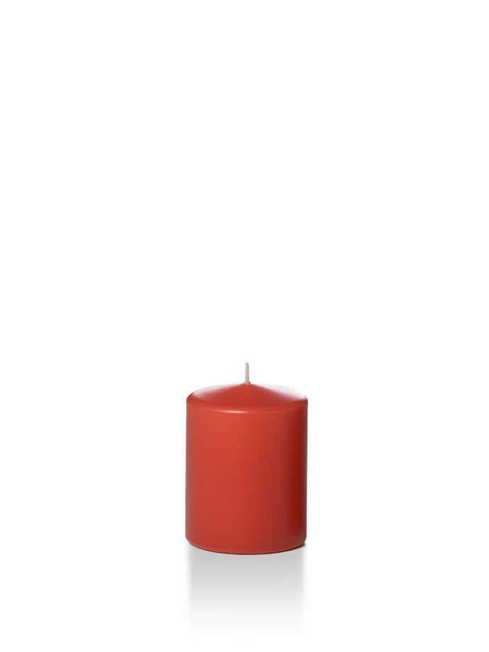 Wholesale 2.25" x 3" Slim Pillar Candles Brick