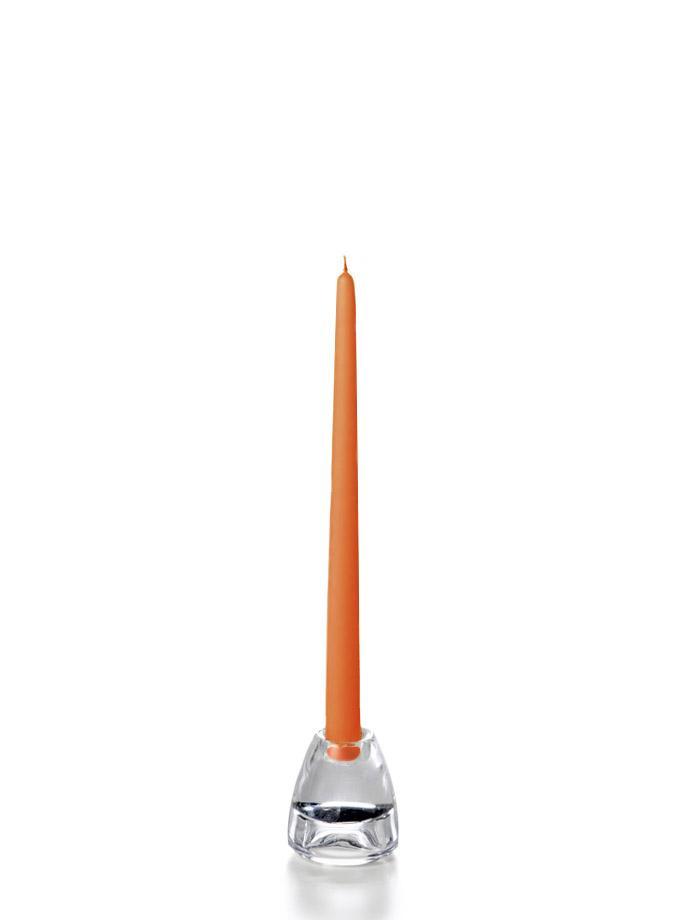 12" Wholesale Taper Candles - Case of 288 Sienna