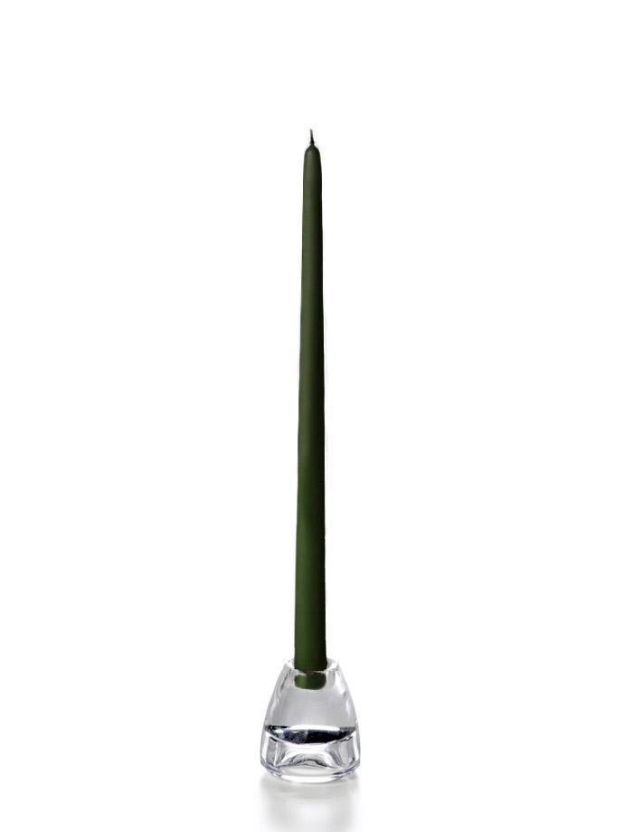 15" Wholesale Taper Candles - Case of 144 Olive