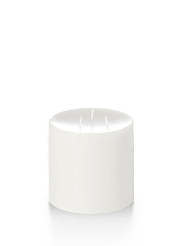 Yummi Candles - 5" x 5" Wholesale Unscented Column Pillar Candles White