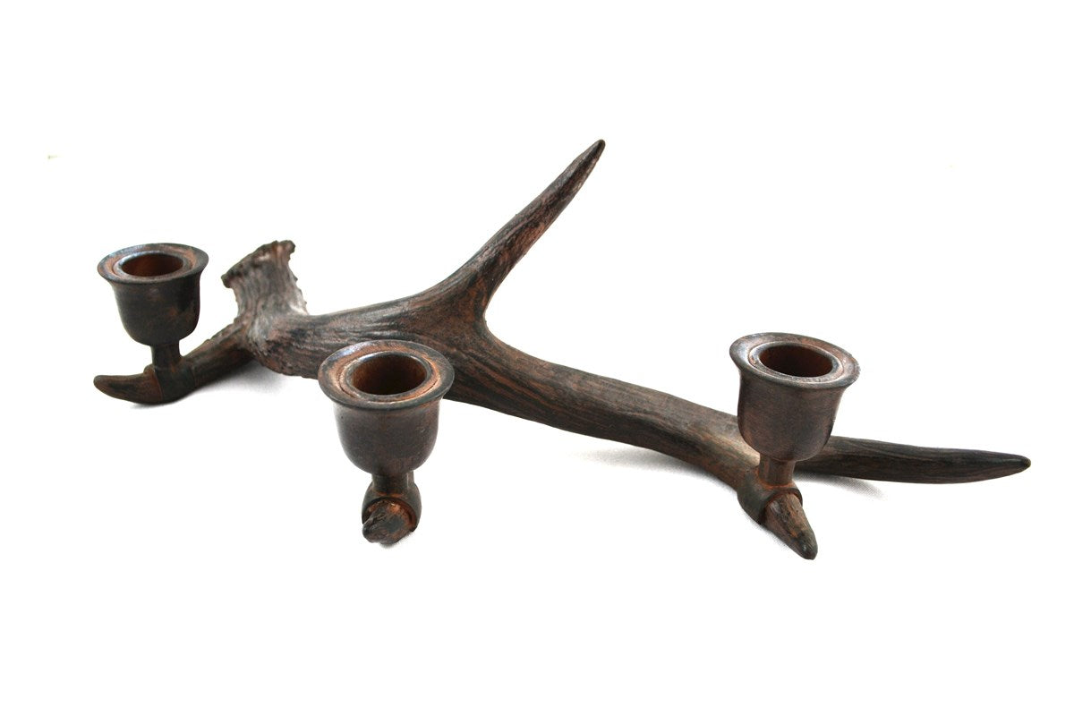 CANDLE HOLDER ANTLER