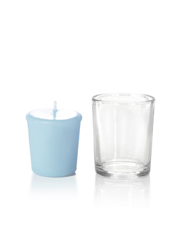 15 Hour Votive Candles & Votive Holders Ice Blue