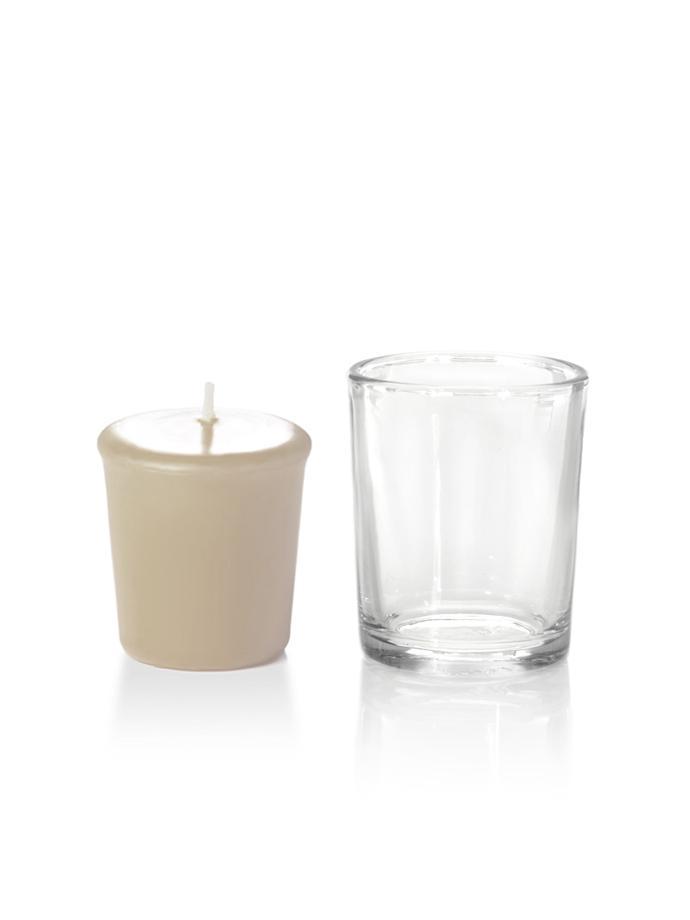 15 Hour Votive Candles & Votive Holders Sandstone