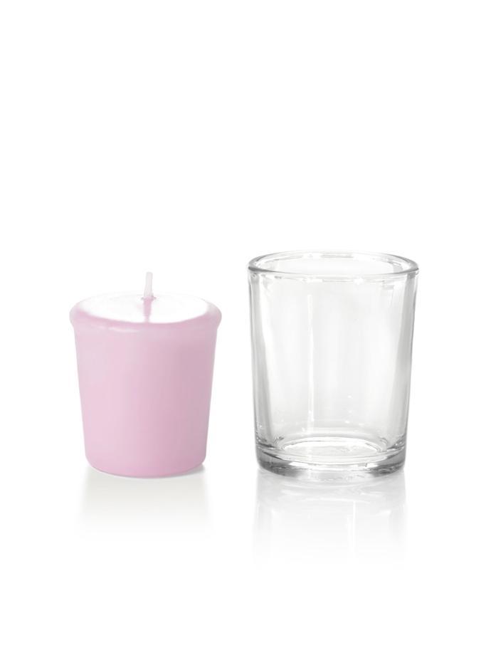 15 Hour Votive Candles & Votive Holders Blush