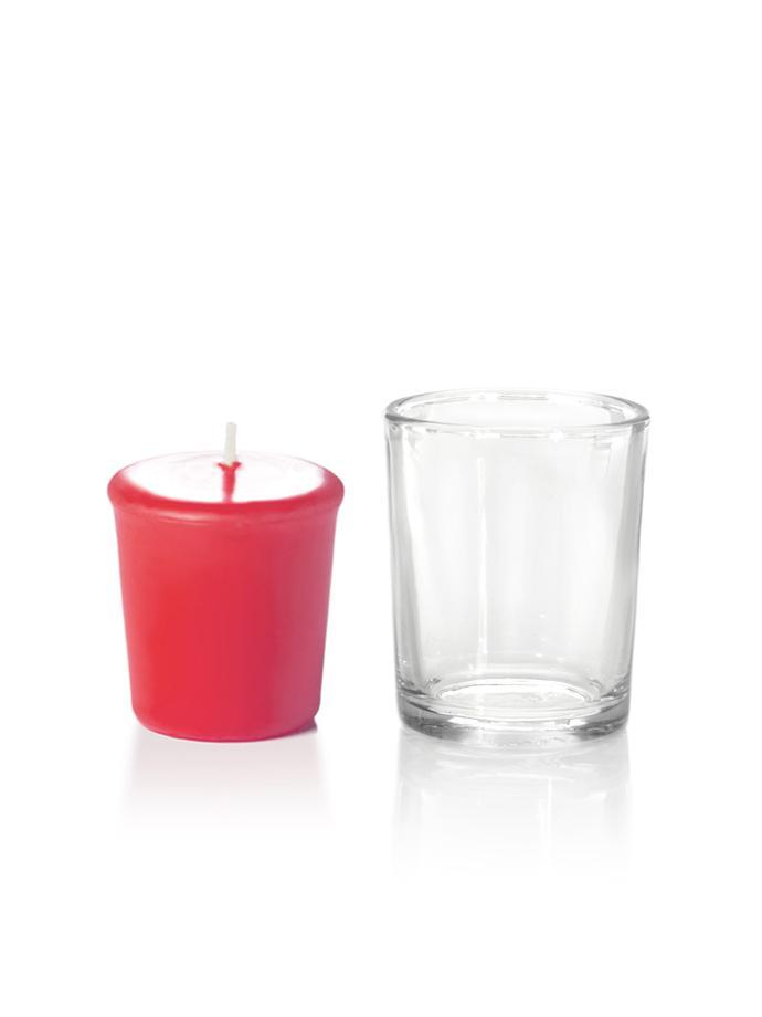 15 Hour Votive Candles & Votive Holders Paradise Pink