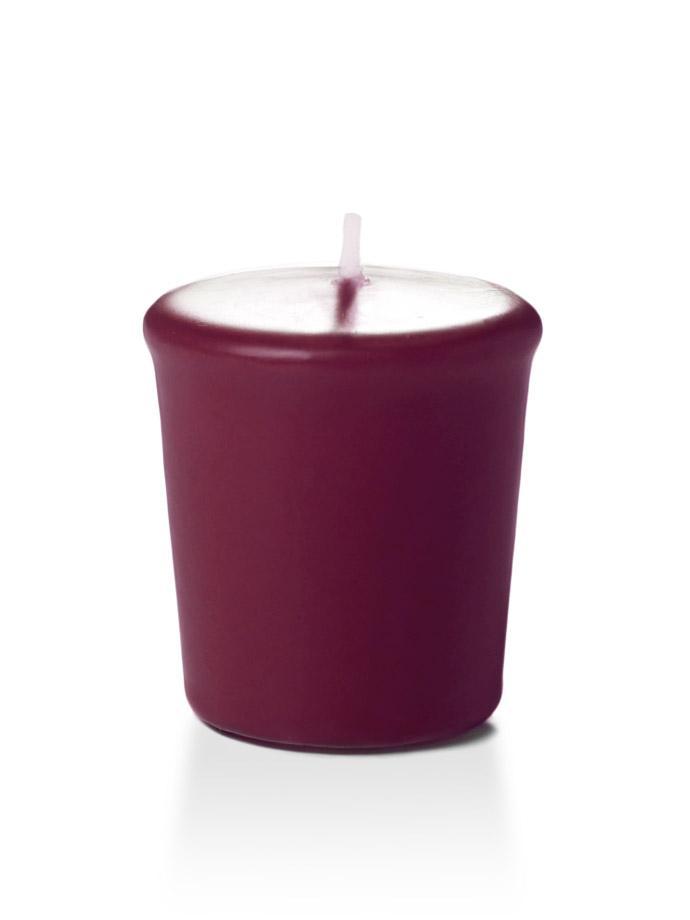 15 Hour Unscented Votive Candles Magenta