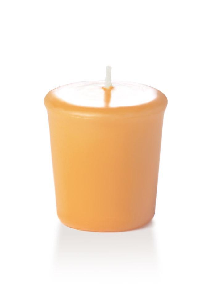 15 Hour Unscented Votive Candles Peach