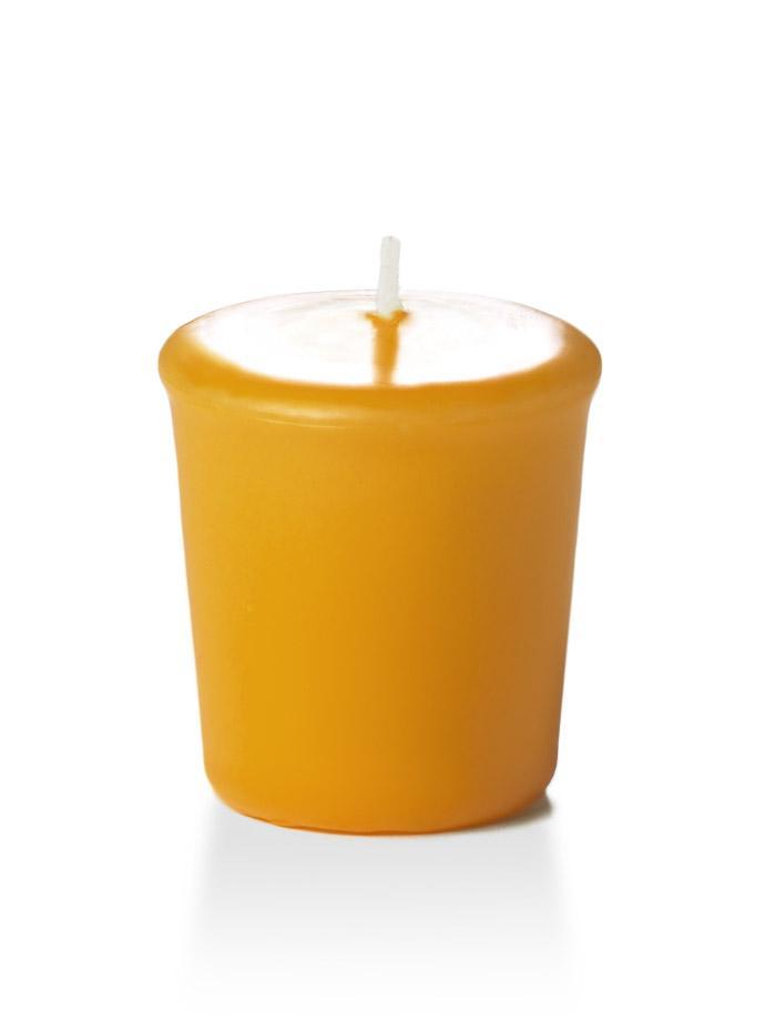 15 Hour Unscented Votive Candles Harvest Gold