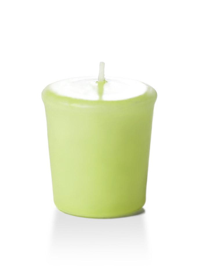 15 Hour Unscented Votive Candles Celery Green