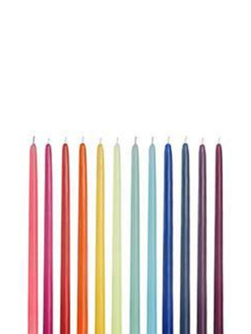 Yummi Candles - 9" Tiny Taper Candles Curated Colors