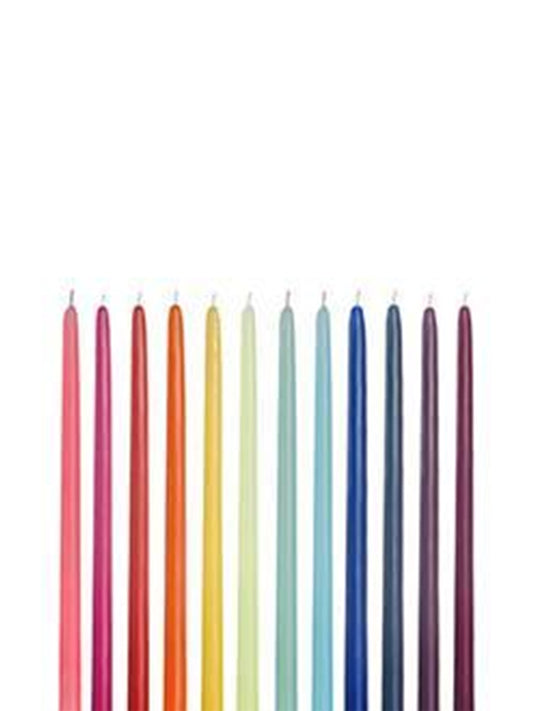 9" Tiny Taper Candles Curated Colors