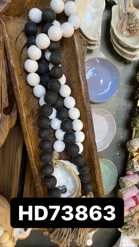 Beads Boho   White Lagoon-Shell