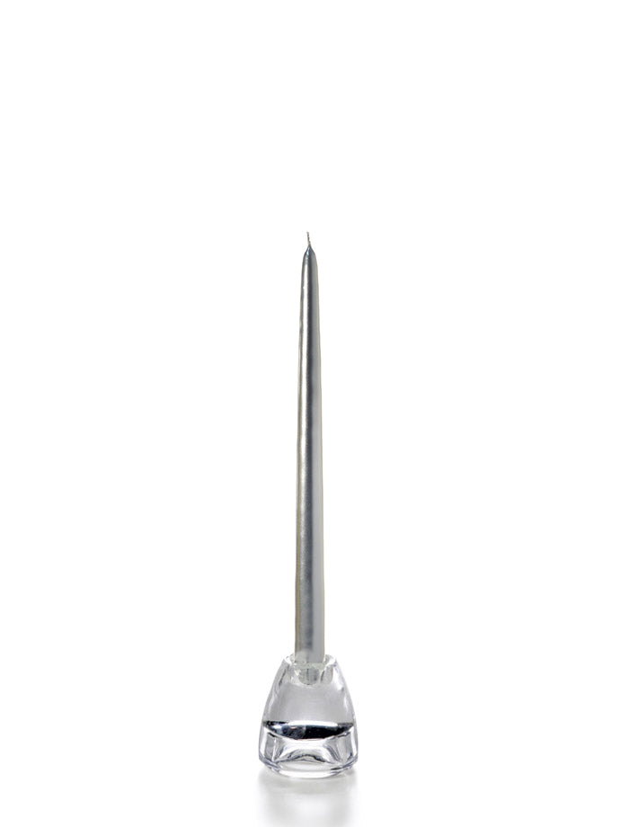 12" Metallic Taper Candles