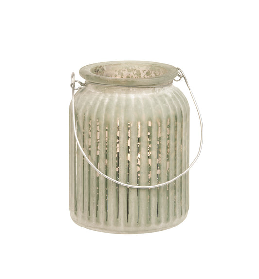 LANTERN-GLS RIB MINT L